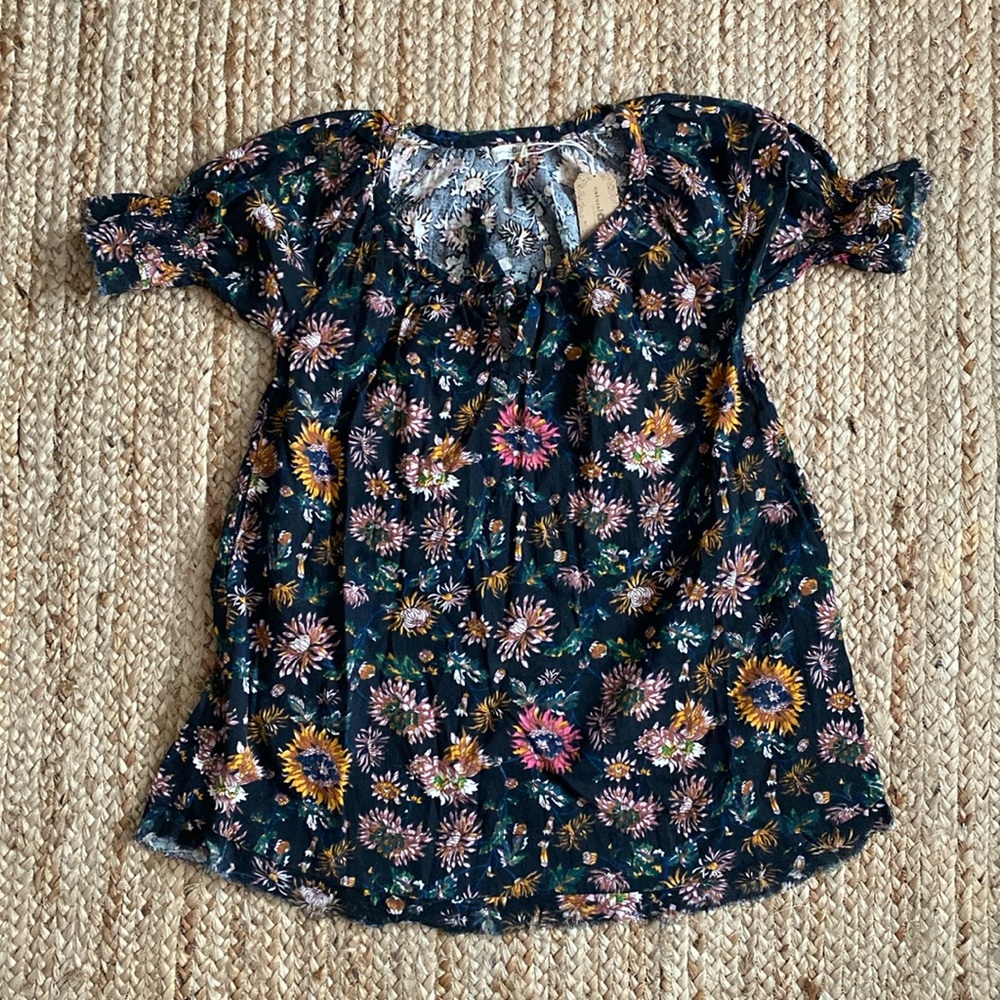 NATURAL LIFE Vibrant Floral Mini Dress